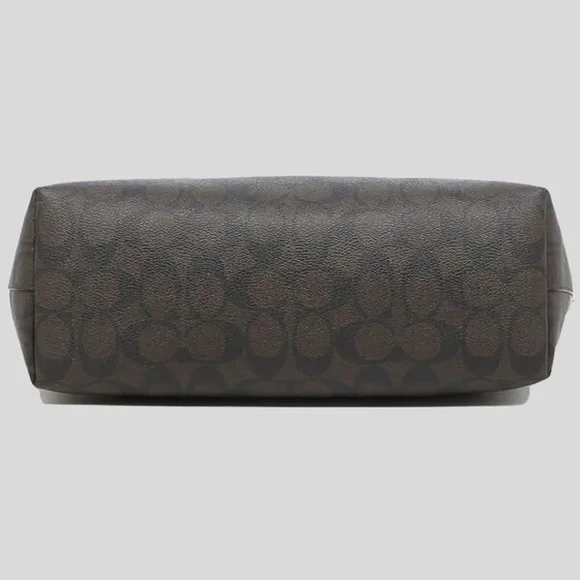 Stunning🤎Coach ZIP TOP TOTE In Signature Canvas, #4455 - Picture 10 of 12